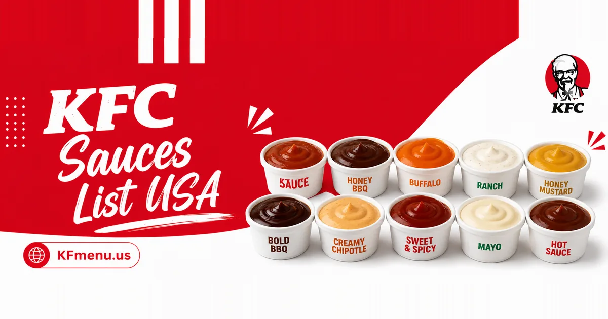 kfc sauces
